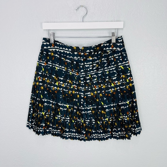 J.Crew Pleated Lattice Skirt In Hidden Floral Size 4 - Picture 6 of 6